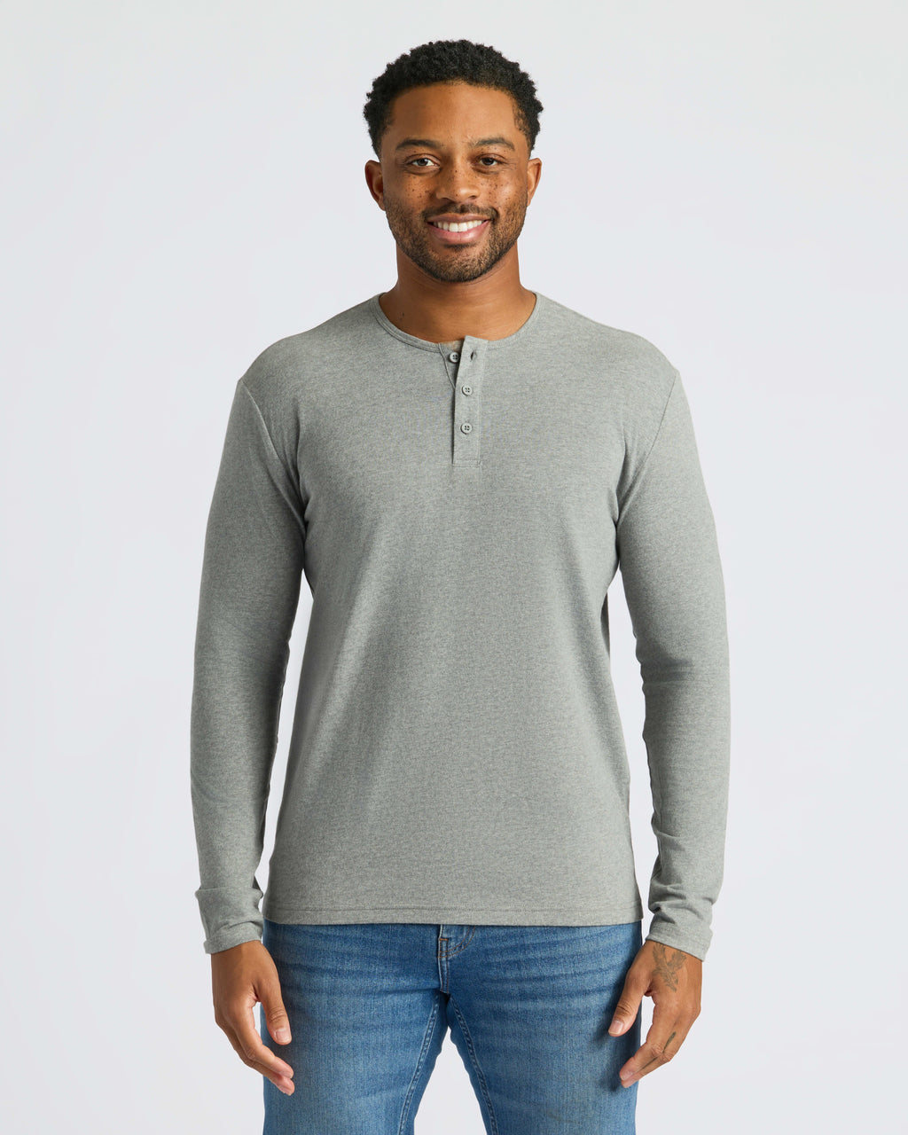Blues Long Sleeve Henley 3-Pack
